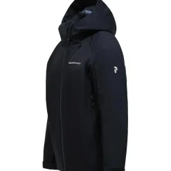  MAROON softshell winterjas heren black*Peak Performance Sale