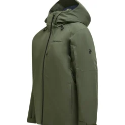  MAROON softshell winterjas heren pine needle*Peak Performance