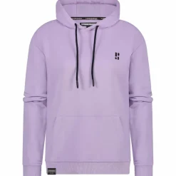 Arty hoodie dames lila*Poederbaas