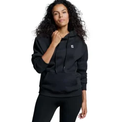 CL hoodie dames black*Poederbaas