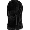 PB070315 Fluffy balaclava black*Poederbaas Discount