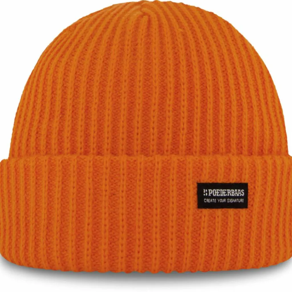 Royal Rib muts orange*Poederbaas Best
