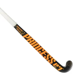  Indoor Premium 7 Star SG9 low bow hockeystick  black orange - 36,5 inch*Princess Hockey Best
