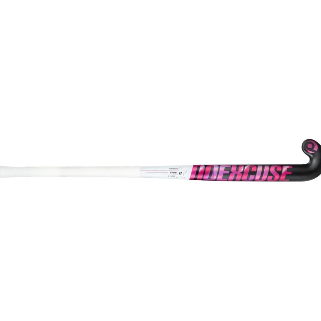 No Excuse Rise P1 Mid Bow hockeystick junior black pink*Princess Hockey New