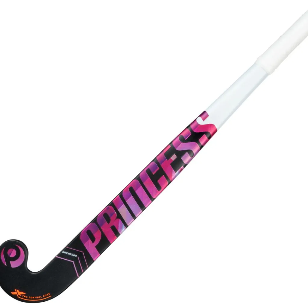 No Excuse Rise P1 Mid Bow hockeystick junior black pink*Princess Hockey New