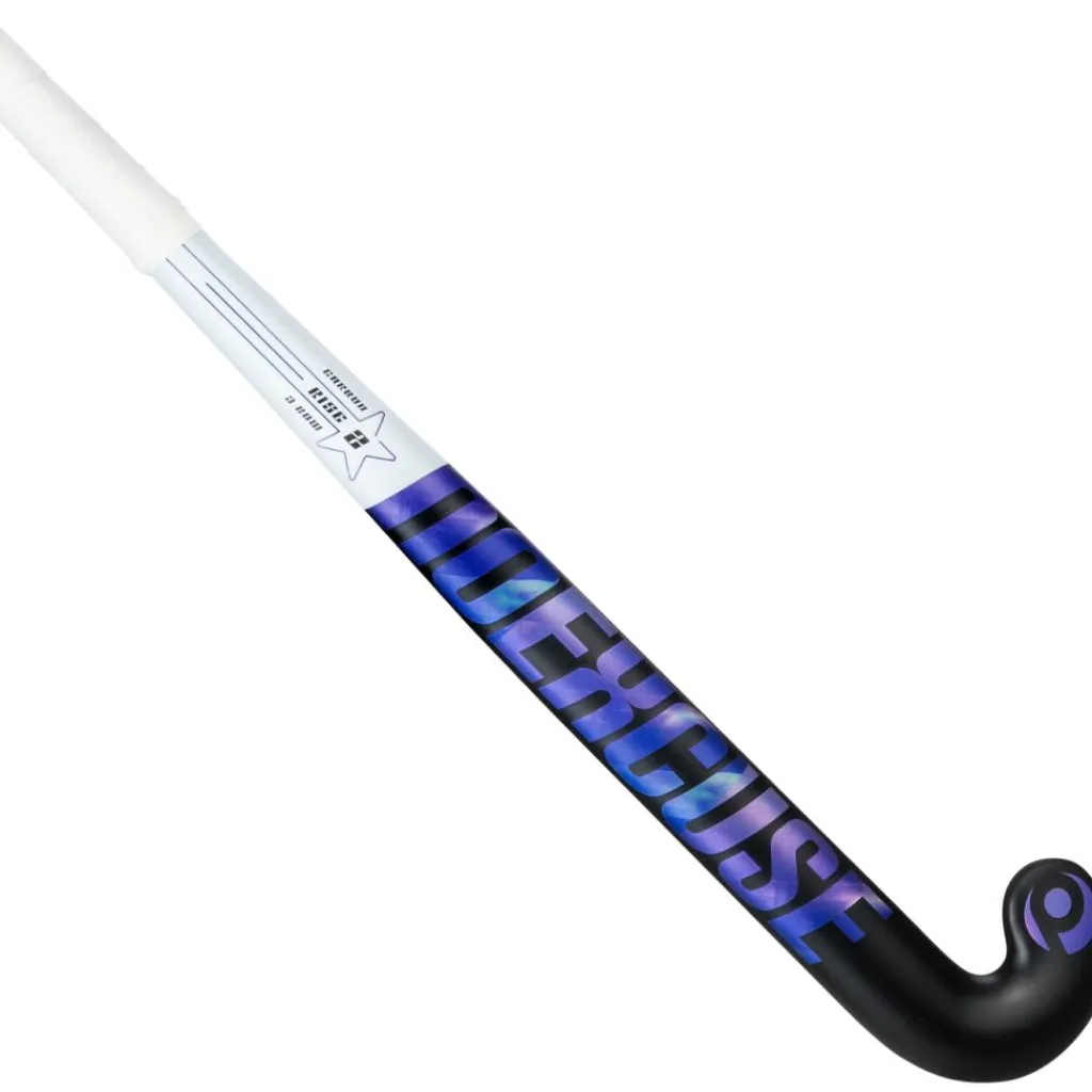 No Excuse Rise P1 Mid Bow hockeystick junior black blue*Princess Hockey Online