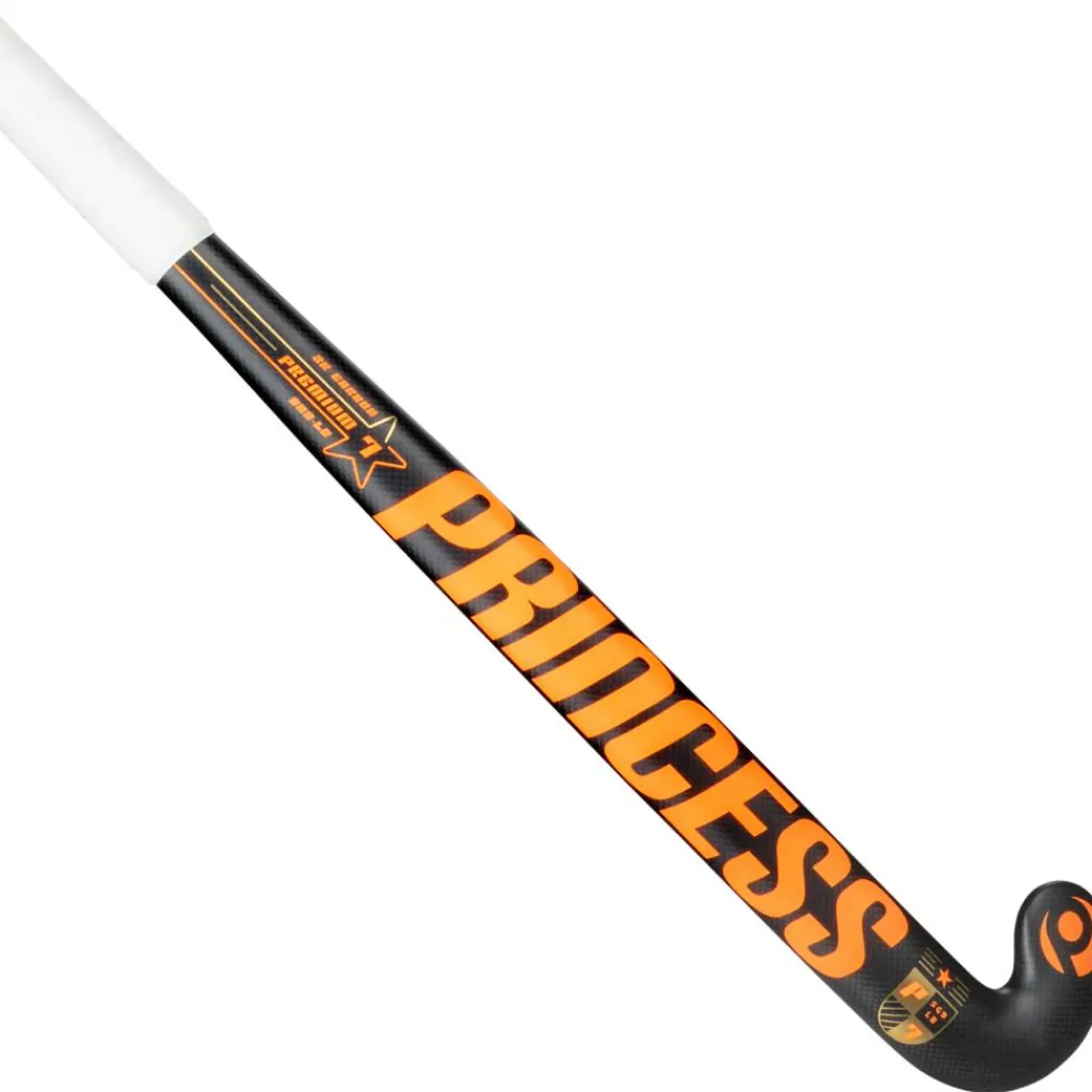 Premium 7 STAR SG9 Low Bow hockeystick black orange*Princess Hockey Outlet