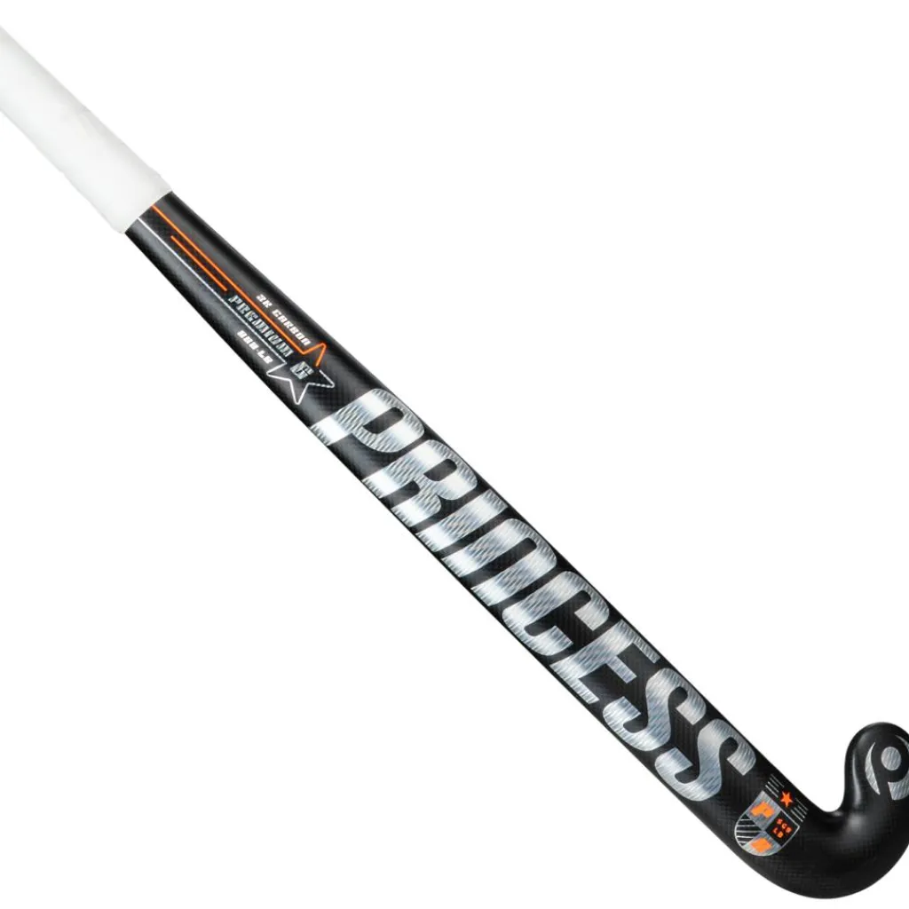 Premium 6 STAR SG9 Low Bow hockeystick black orange*Princess Hockey Online