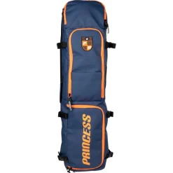  Premium 5 sticks hockeytas navy orange*Princess Hockey Outlet