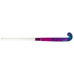 Woodcore Mid Bow hockeystick junior leopard  purple neon pink*Princess Hockey Best
