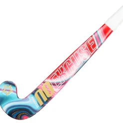 Woodcore hockeystick junior marble pink - 18 inch*Princess Hockey Clearance