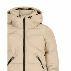 Preppy winterjas dames bamboobeige*Protest Outlet