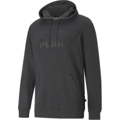 Essentials Big Logo hoodie heren dark grey heather*Puma Online