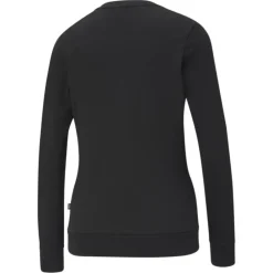 Essentials Logo Crew sweater dames black*Puma Hot
