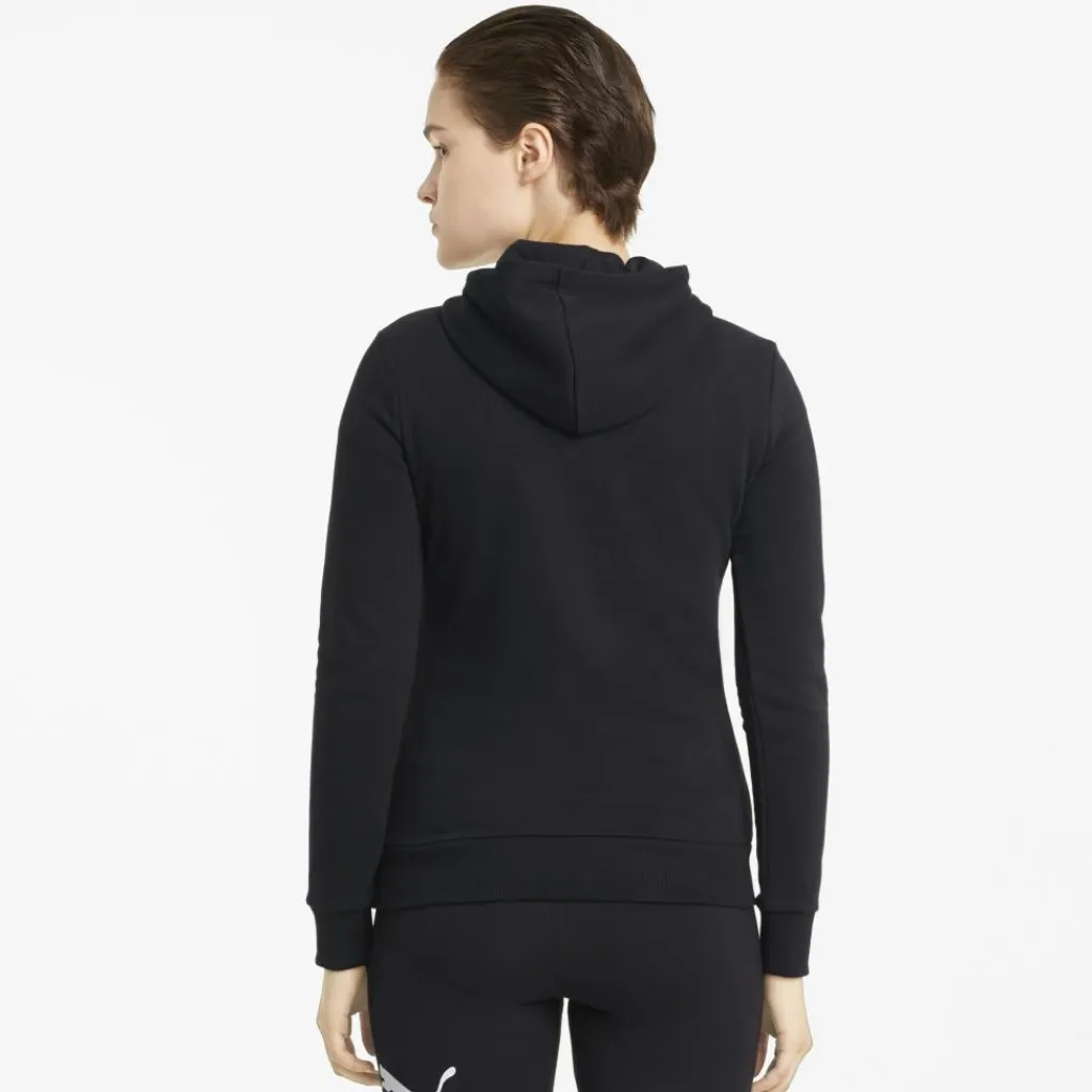 Essentials Logo hoodie dames black*Puma Discount