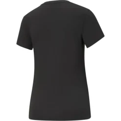 Essentials Logo shirt dames black*Puma Sale