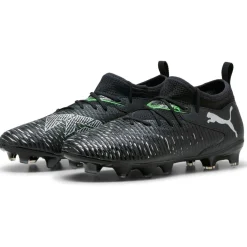 FUTURE 8 MATCH FG AG voetbalschoenen junior black cool light grey fluo green*Puma