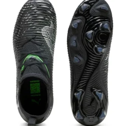 FUTURE 8 MATCH FG AG voetbalschoenen junior black cool light grey fluo green*Puma