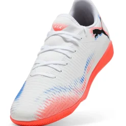 Future 8 Play It IC zaalvoetbalschoenen white black glowing red*Puma Discount