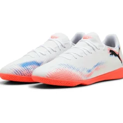 Future 8 Play It IC zaalvoetbalschoenen white black glowing red*Puma Discount