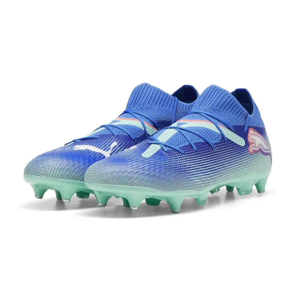 FUTURE 7 PRO MXSG voetbalschoenen heren bluemazing white electric peppermint*Puma New