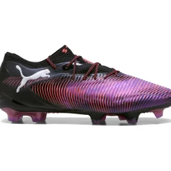 FUTURE 8 ULTIMATE Low FG voetbalschoenen heren black white glowing red*Puma Clearance