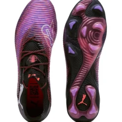 FUTURE 8 ULTIMATE Low FG voetbalschoenen heren black white glowing red*Puma Clearance