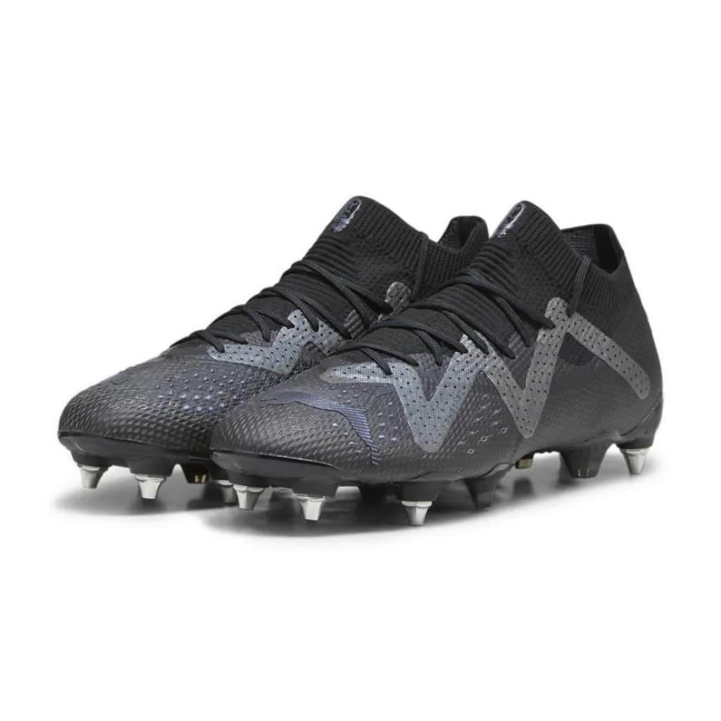 Future Ultimate SG voetbalschoenen heren black asphalt*Puma Hot