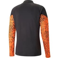 IndividualCUP trainingsshirt heren black ultra orange*Puma New