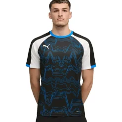 IndividualLIGA voetbalshirt heren black white ultra blue*Puma Outlet