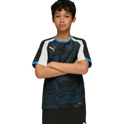 IndividualLIGA voetbalshirt junior black white ultra blue*Puma Sale