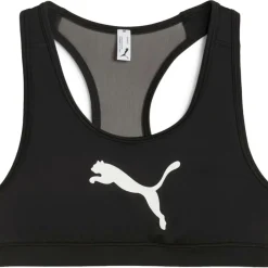 4KEEPS sport bh dames black big white cat*Puma Best