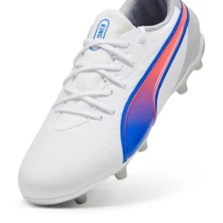 KING MATCH FG AG voetbalschoenen junior white bluemazing flat light grey*Puma New