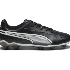 KING MATCH FG AG voetbalschoenen junior Pum black white*Puma Hot