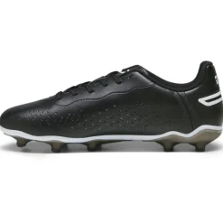 KING MATCH FG AG voetbalschoenen junior Pum black white*Puma Hot