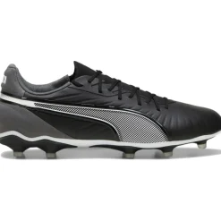 KING MATCH FG AG voetbalschoenen heren black white cool dark grey*Puma Outlet