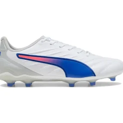 KING PRO FG AG voetbalschoenen heren white bluemazing flat light grey*Puma