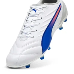 KING PRO FG AG voetbalschoenen heren white bluemazing flat light grey*Puma