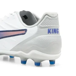 KING PRO FG AG voetbalschoenen heren white bluemazing flat light grey*Puma