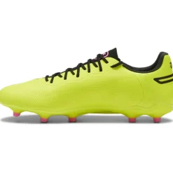 KING PRO FG AG voetbalschoenen heren electric lime black poison pink*Puma New