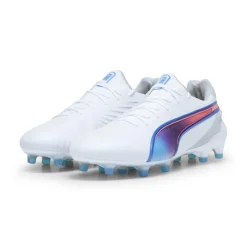 KING ULTIMATE FG AG voetbalschoenen dames white bluemazing flat light grey sunset glow*Puma Outlet