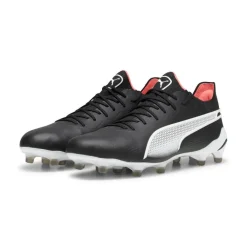 King Ultimate FG AG voetbalschoenen heren black white fire orchid*Puma