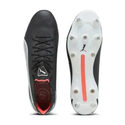 King Ultimate MxSG voetbalschoenen heren   black white fire orchid*Puma Outlet