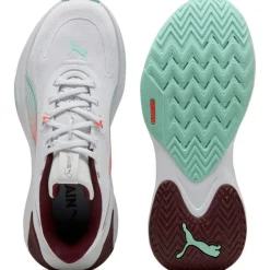 PWR Hybrid fitness schoenen dames white ruby shimmer mint melt glowing red*Puma Online