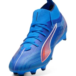 Ultra 6 Match+ FG - AG voetbalschoenen ultra blue white black*Puma Hot