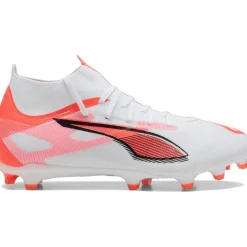ULTRA 5 MATCH+ FG AG voetbalschoenen heren white black glowing red*Puma New