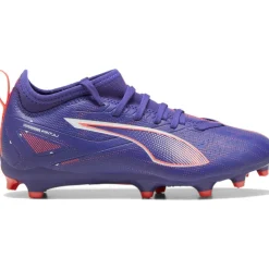 ULTRA 5 MATCH FG AG voetbalschoenen junior lapis lazuli white sunset glow*Puma