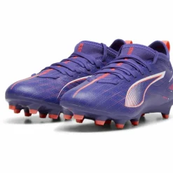 ULTRA 5 MATCH FG AG voetbalschoenen junior lapis lazuli white sunset glow*Puma