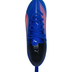 Ultra 6 Play FG - AG voetbalschoenen junior ultra blue white glowing red*Puma Sale