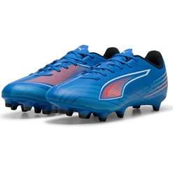 Ultra 6 Play FG - AG voetbalschoenen ultra blue white glowing red*Puma New